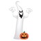 Gemmy Gemmy Airblown 9 ft. LED Prelit Ghost with Jack-o-Lantern Inflatable 229617 - alternate 1